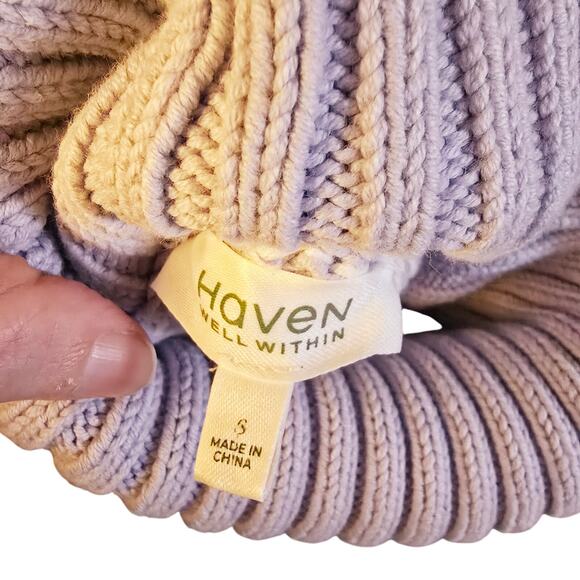 Haven Chunky knit turtle neck sweater - Picture 4 of 5